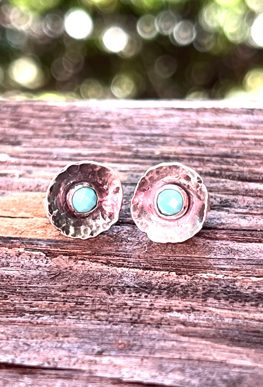 Sterling & Turquoise Post Earrings
